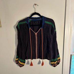 Urban Outfitters brown long sleeve shirt